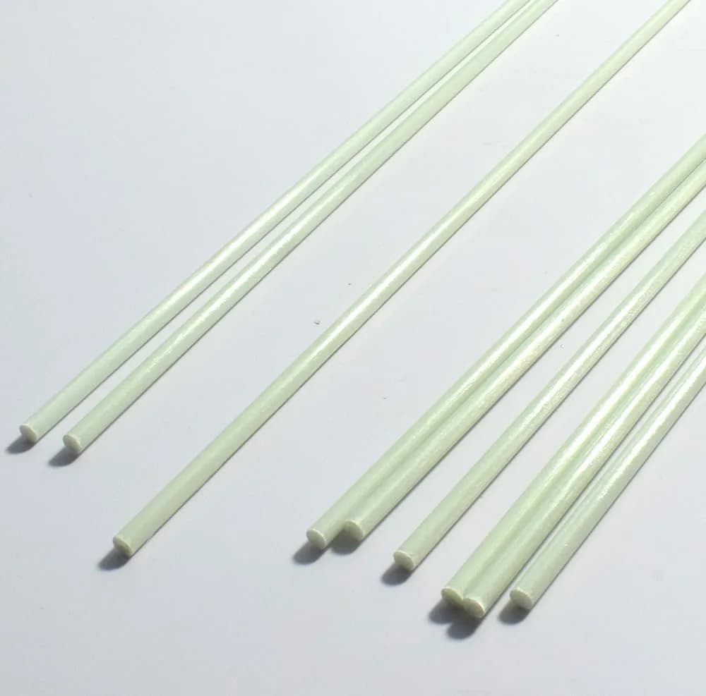 MOKOVI Round Fiberglass Solid Rod Blank 4mm x 420mm | 10 Pcs Pack for DIY & Sports Equipment - view 4