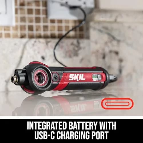 Skil Twist 2.0 Rechargeable 4V Screwdriver | Pivoting Head & USB-C Charging thumbnail 4