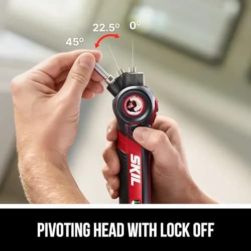 Skil Twist 2.0 Rechargeable 4V Screwdriver | Pivoting Head & USB-C Charging thumbnail 2
