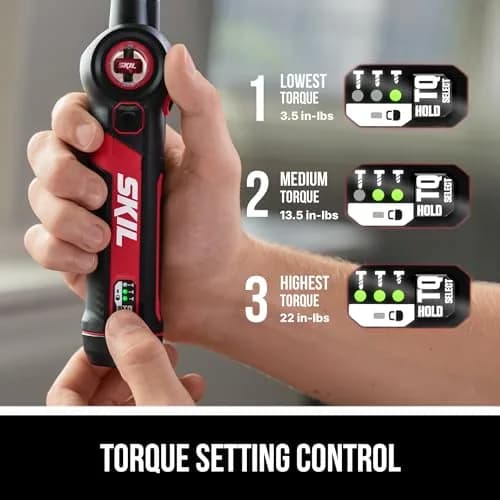 Skil Twist 2.0 Rechargeable 4V Screwdriver | Pivoting Head & USB-C Charging thumbnail 3