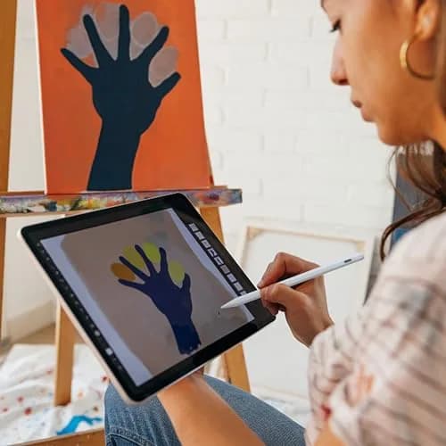 Waiktyne Stylus Pen for iPad Pro 13 inch M4, iPad Air M3 M2, iPad Mini A17 Pro, iPad 11th 10th 9th 8th 7th 6th Gen - White thumbnail 6