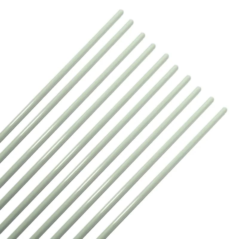 MOKOVI 6mm x 420mm Round Fiberglass Rod Blank (10-Pack) | High Strength, Corrosion Resistant - main product image