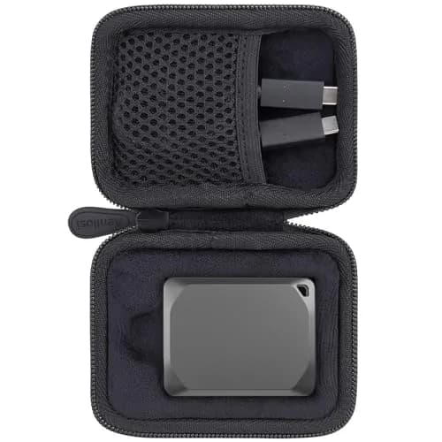 Aenllosi Hard Case for Crucial X9 X9 Pro X10 X10 Pro 1TB/2TB | Shock & Waterproof Protection (70-120 chars) thumbnail 1
