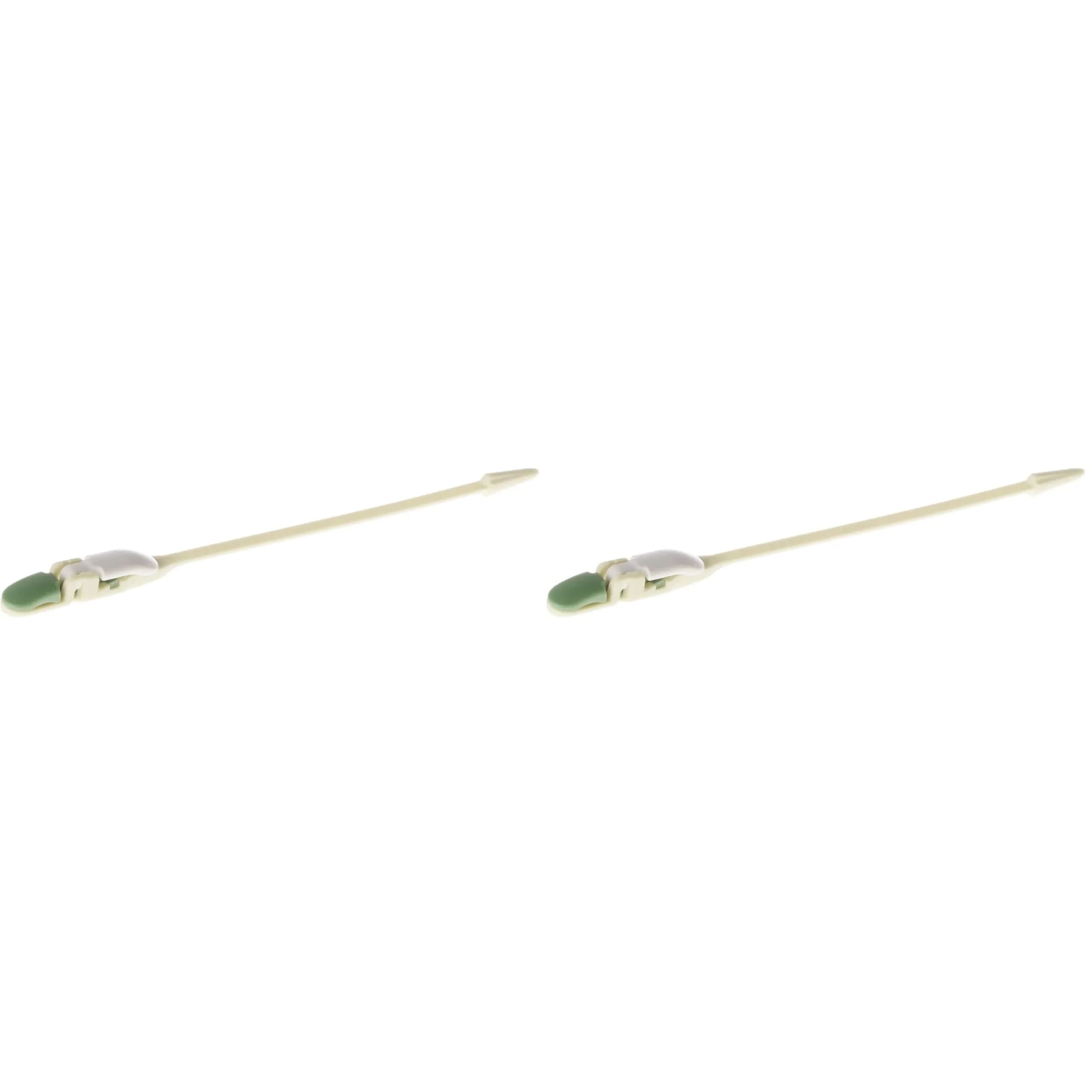 Clover Clip 'n Glide Bodkin Set, 2 Count | Flexible Elastic Threader for Sewing — Basic