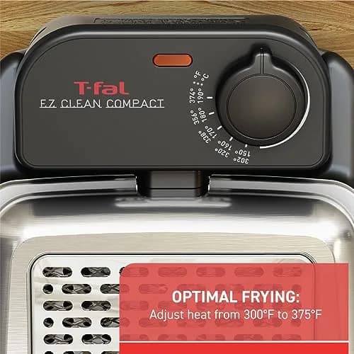 T-Fal EZ Clean Compact Electric Deep Fryer 1.8L | Oil Filtration & Adjustable Thermostat thumbnail 3