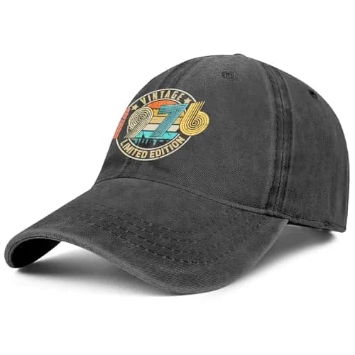 XAIVEZL 50th Birthday Baseball Cap Hat 1976 | Vintage Gift for Men & Women thumbnail 2