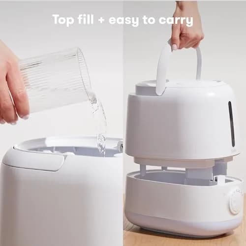 Frida Baby 3-in-1 XL Top Fill Cool Mist Humidifier with Diffuser & Nightlight 6L (1.6 Gallon) | Quiet Operation for Large Rooms thumbnail 4
