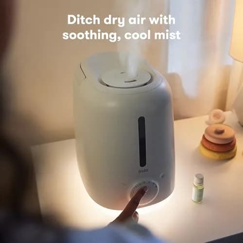 Frida Baby 3-in-1 XL Top Fill Cool Mist Humidifier with Diffuser & Nightlight 6L (1.6 Gallon) | Quiet Operation for Large Rooms thumbnail 2