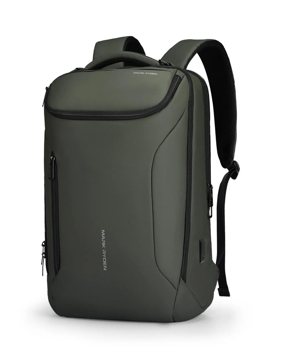 MARK RYDEN Business Backpack for Men, Waterproof 17.3 Inch Laptop Backpack with USB Charging Port & Sport Car Shape Design | High Capacity Travel Bag - main product image