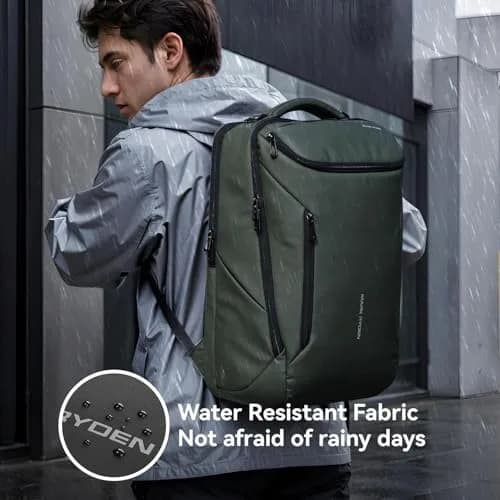 MARK RYDEN Business Backpack for Men, Waterproof 17.3 Inch Laptop Backpack with USB Charging Port & Sport Car Shape Design | High Capacity Travel Bag thumbnail 5