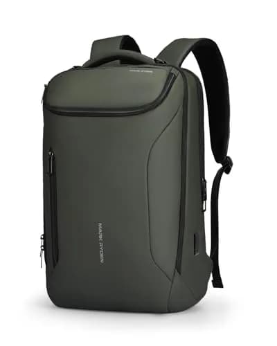 MARK RYDEN Business Backpack for Men, Waterproof 17.3 Inch Laptop Backpack with USB Charging Port & Sport Car Shape Design | High Capacity Travel Bag thumbnail 1