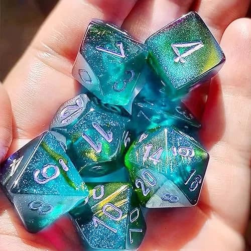 Juome Dice Resin Molds Silicone, DND Dice Silicone Molds for Epoxy Resin, 4 inch | DIY Dice Making for Tabletop Games thumbnail 4