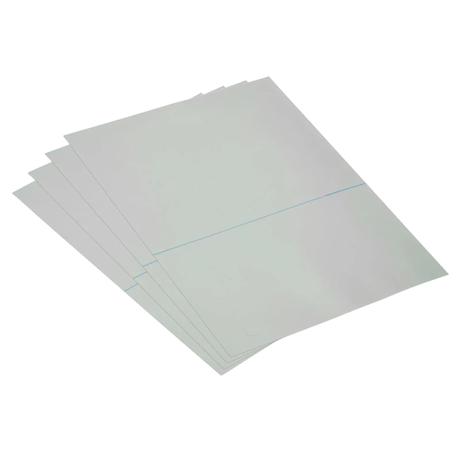 PATIKIL 4 Pack Polarized Film Sheets 21.7x16.5cm (8.5x6.5 inch) | Adhesive Linear Polarizing Filter for LCD Displays - main product image