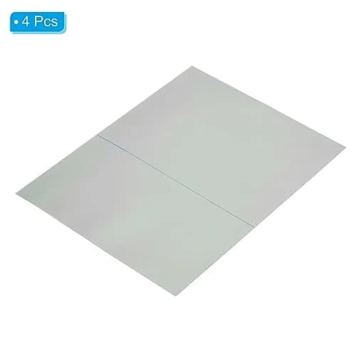 PATIKIL 4 Pack Polarized Film Sheets 21.7x16.5cm (8.5x6.5 inch) | Adhesive Linear Polarizing Filter for LCD Displays thumbnail 3
