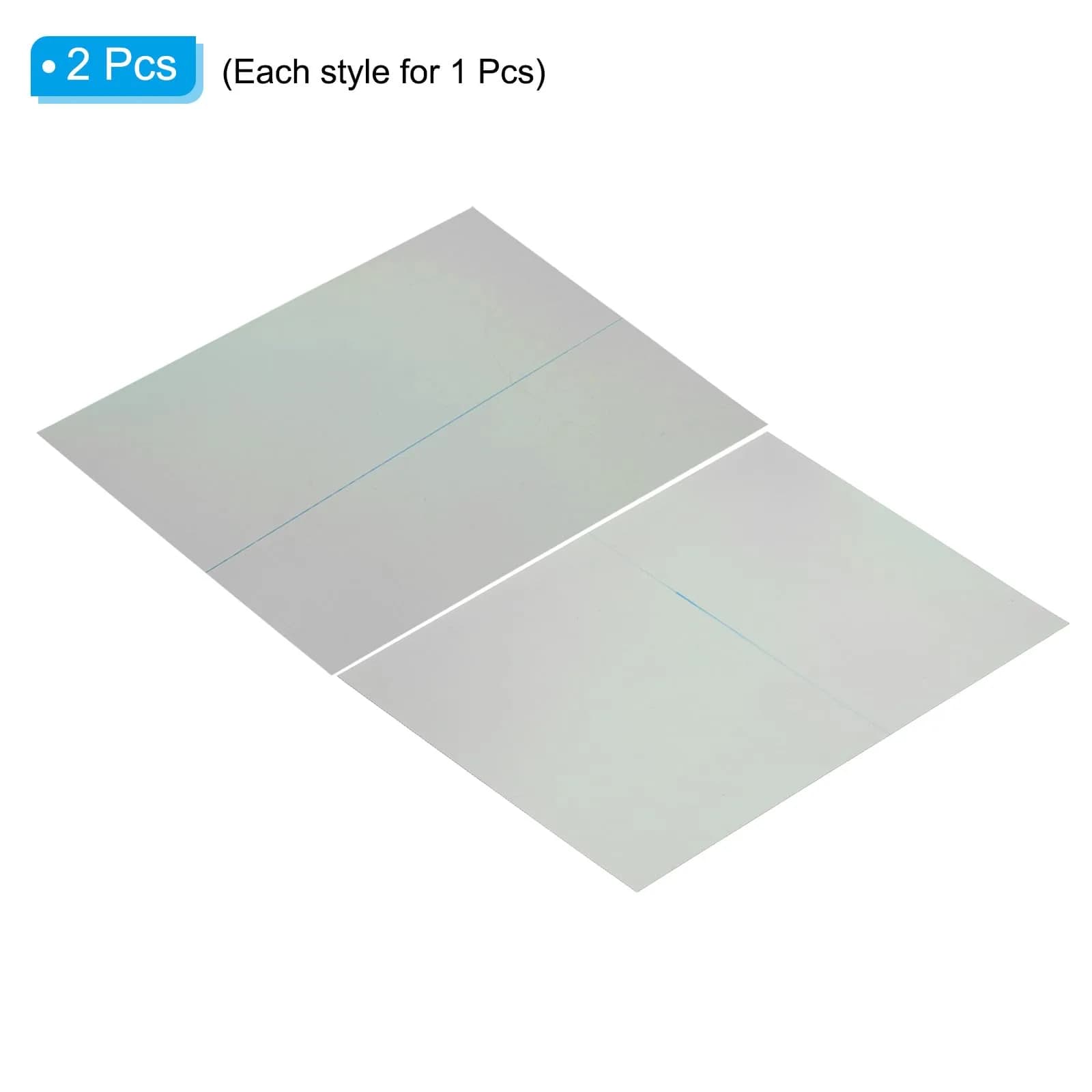 PATIKIL Polarized Film Sheets 20x15.2cm (7.9x6 Inch) | 2-Pack Linear Polarizing Filter for LCD Displays - view 3