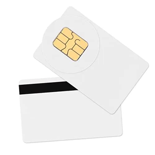 CAETOUNG SLE4442 Chip Cards with HiCo Magnetic Stripe, 10 Pack | Secure Data Storage & Access Control thumbnail 2