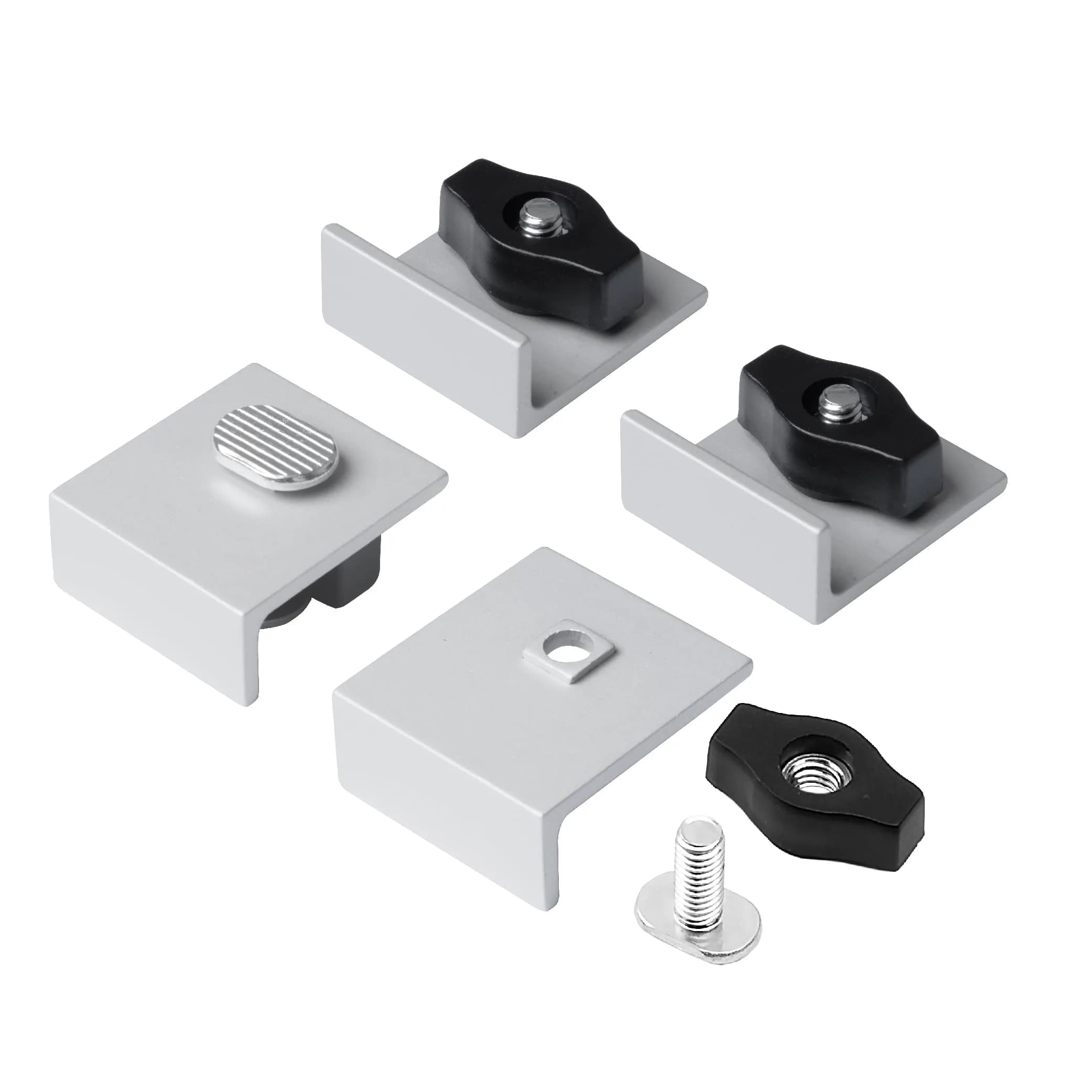 POWERTEC 71158-P3 Universal T-Track 48 Inch Double-Cut Profile 6 Pack | Aluminum Woodworking Jigs & Fixtures — 4-Pack