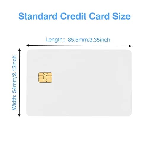 CAETOUNG SLE4442 Chip Cards with HiCo Magnetic Stripe 20 Pack | ISO CR80 PVC/ABS Access Control Cards thumbnail 4