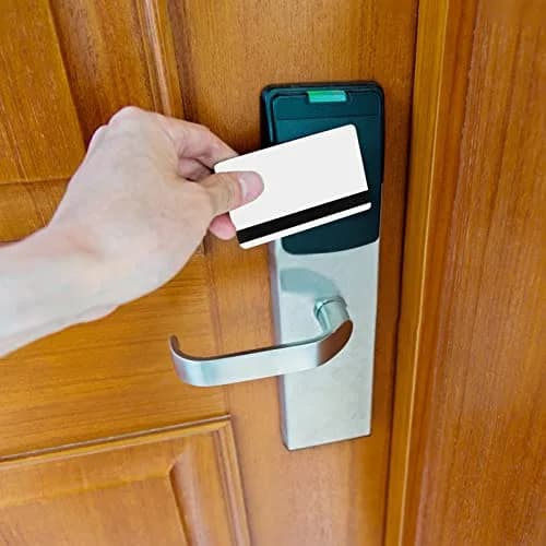 CAETOUNG SLE4442 Chip Cards with HiCo Magnetic Stripe 20 Pack | ISO CR80 PVC/ABS Access Control Cards thumbnail 5