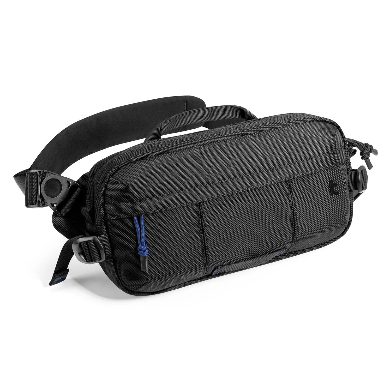 tomtoc 5.5L X-Pac Sling Crossbody Bag for Nintendo Switch 2/ROG Xbox Ally X | Waterproof Urban Travel Companion — Black