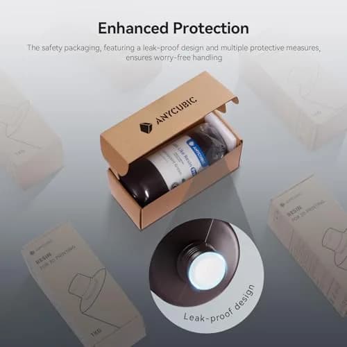ANYCUBIC ABS-Like Resin Pro 2 1kg | High Strength, Low Odor, 8K Precision for LCD 3D Printers thumbnail 8