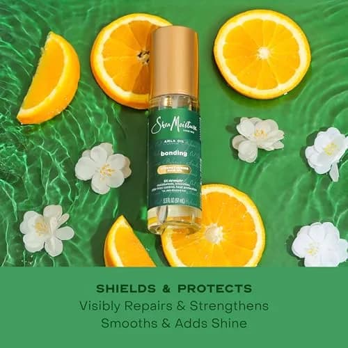Shea Moisture Bonding Oil with Amla Oil 3.3oz | Frizz Control & Strengthening thumbnail 4
