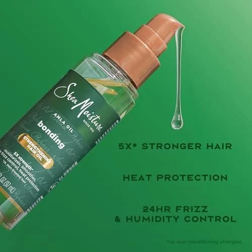 Shea Moisture Bonding Oil with Amla Oil 3.3oz | Frizz Control & Strengthening thumbnail 6