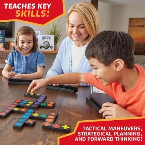 MindWare Qwirkle with Trays Strategy Board Game, 108 Wooden Tiles | Family Strategy Fun for Ages 6+ thumbnail 5
