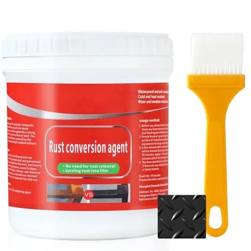 TPTAL Rust Renovator Black 300g (10.58 oz) | Converts Rust to Durable Black Polymer Layer thumbnail 1