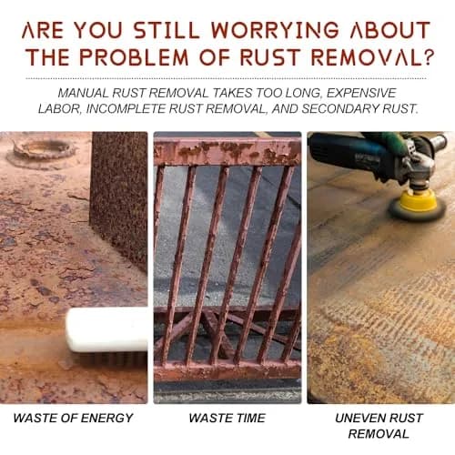 TPTAL Rust Renovator Black 300g (10.58 oz) | Converts Rust to Durable Black Polymer Layer thumbnail 2