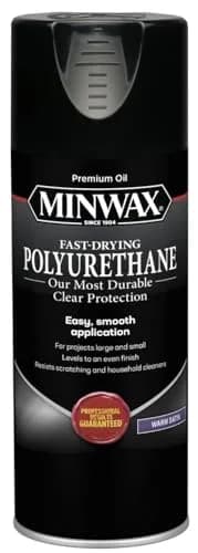 Minwax Oil-Based Polyurethane 6 Pack 11.5 oz | Fast Drying Warm Satin Finish thumbnail 2
