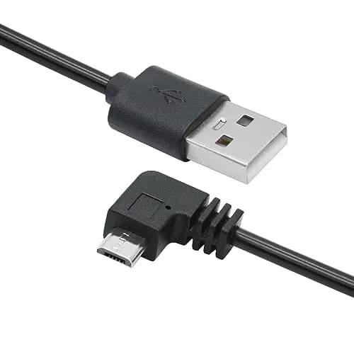 Maixbomr 90 Degree Micro USB Power Cord 3.5m (11ft) | Right Angle Charging Cable for Dash Cams & Devices thumbnail 2