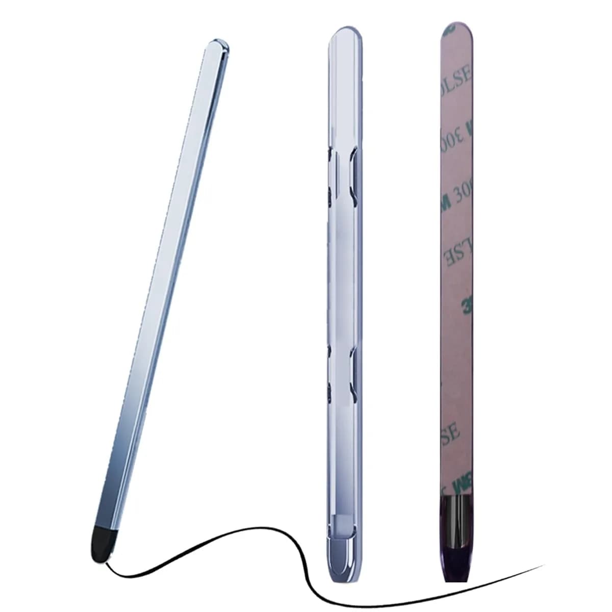 YQODSZ Stylus Pen & S Pen Holder for Samsung Galaxy Z Fold 7/6 / 5 | Slim Silicone Tip, Adhesive Slot, Blue thumbnail 1