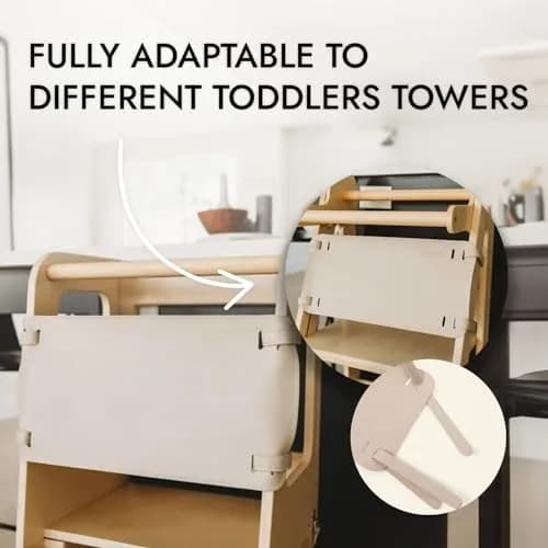 OLYMPÉ STORE Toddler Tower Safety Net Fits 13-16 in Openings | Child Fall Protection thumbnail 5