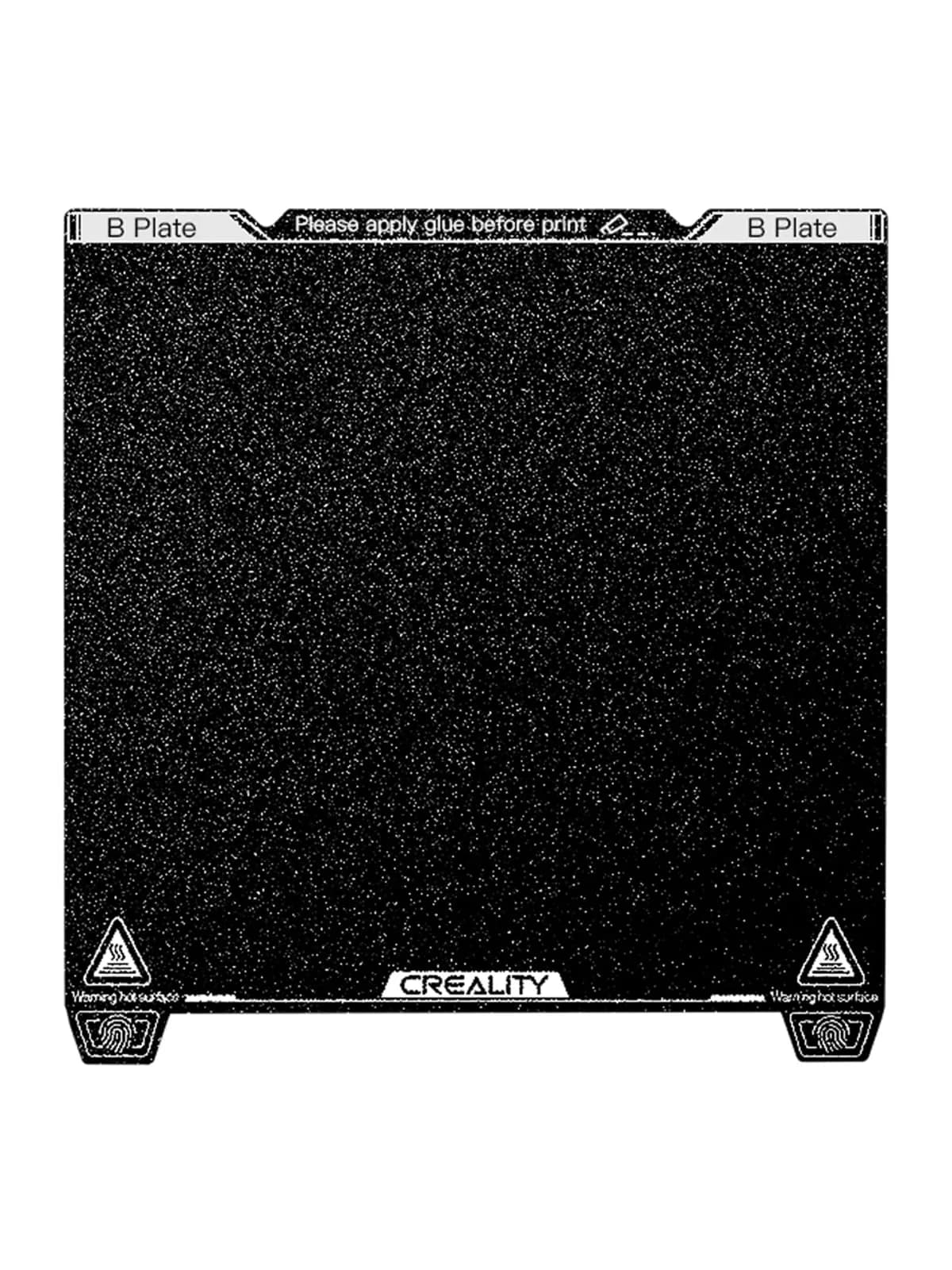 Creality K1 Max Build Plate Kit 315 x 310mm | High-Strength Spring Steel PEI Magnetic Sticker for K1 Max, Ender 3 Max Neo, Ender 3 S1 Plus — K1-PEI Plate