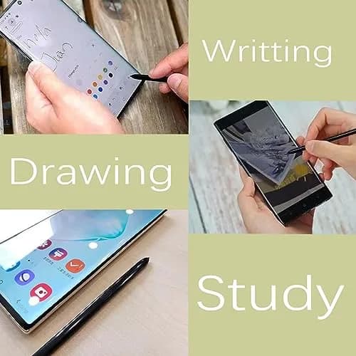 Dakexiong 2 Pack Galaxy Note 10 S Pen Stylus Pen Replacement Aura Black | 4096 Pressure Levels thumbnail 5