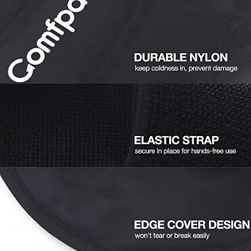 Comfpack Ankle Ice Pack Wrap for Swelling, FSA Eligible, 2 Pack | Targeted Pain Relief for Heel, Ankle, Plantar Fasciitis thumbnail 6