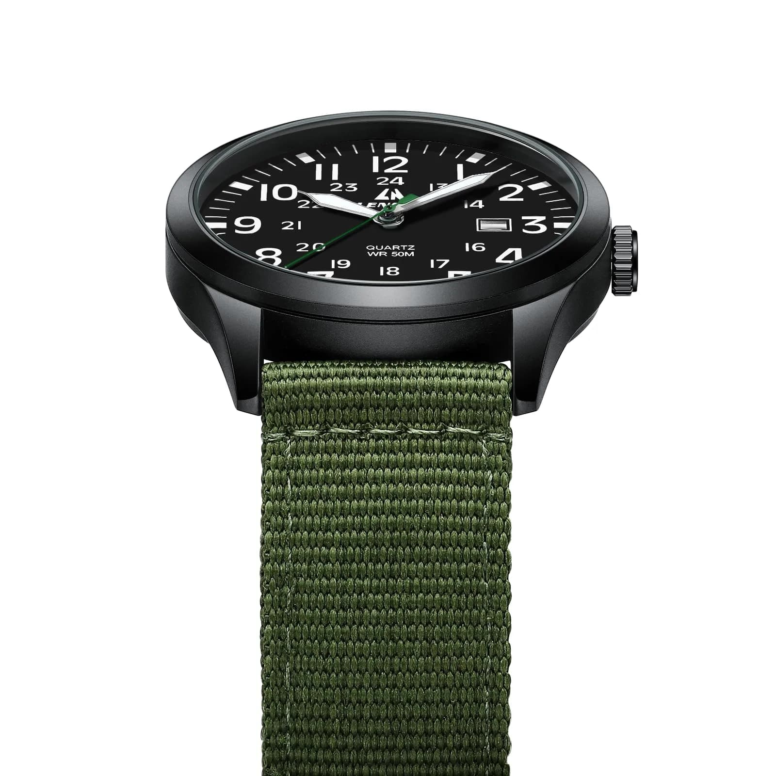 LN LENQIN Men's Military Sport Analog Quartz Watch 42mm (1.65 inches) | Japanese Quartz Movement - view 7
