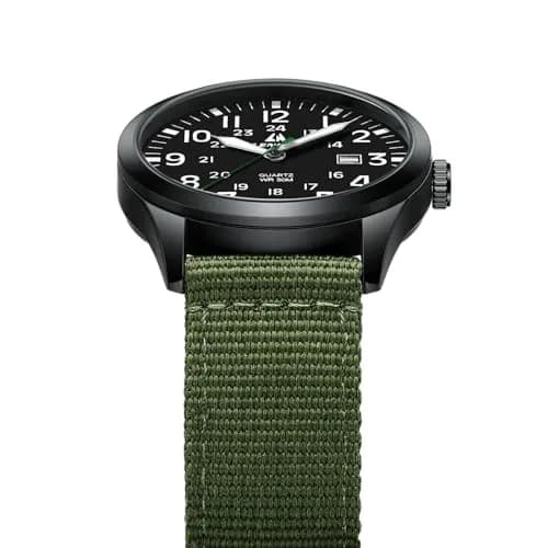 LN LENQIN Men's Military Sport Analog Quartz Watch 42mm (1.65 inches) | Japanese Quartz Movement thumbnail 7