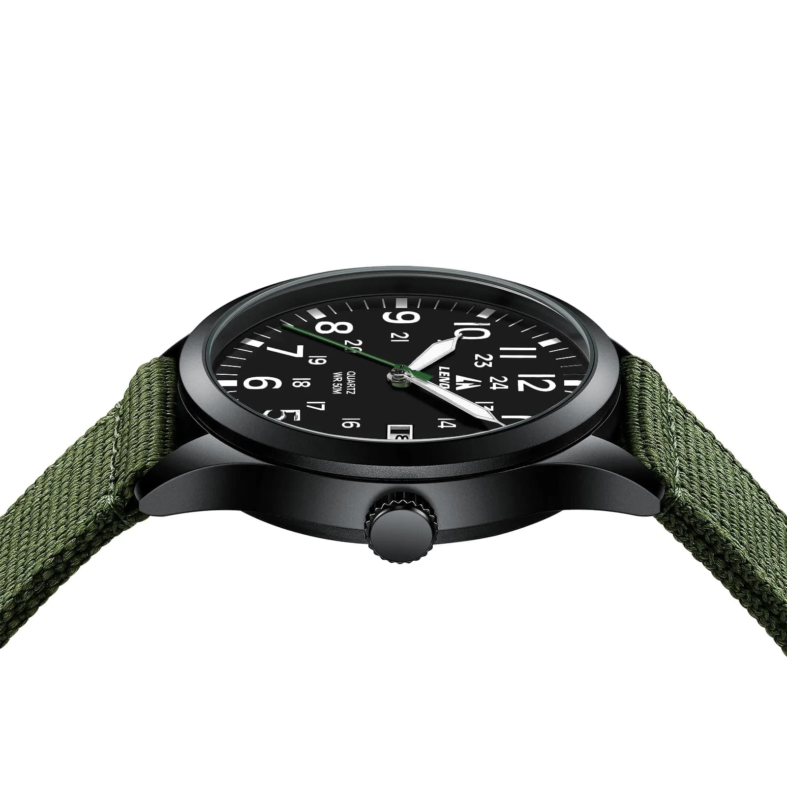 LN LENQIN Men's Military Sport Analog Quartz Watch 42mm (1.65 inches) | Japanese Quartz Movement - view 8