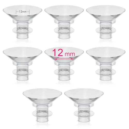 LOZAEVE 16mm Flange Inserts for Wearable Breast Pumps, Pack of 1 (16mm) thumbnail 1