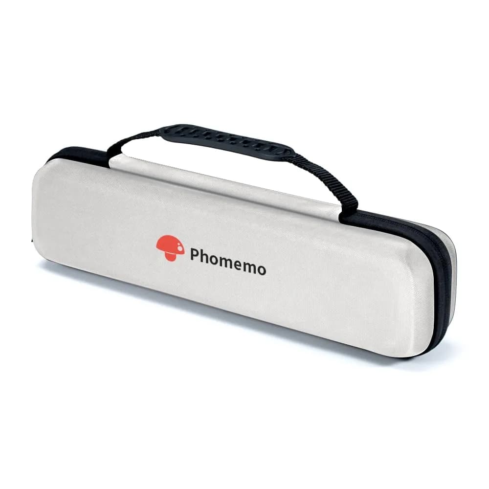 Phomemo M08F Printer White Bag | Portable Thermal Printer Case for Travel - main product image