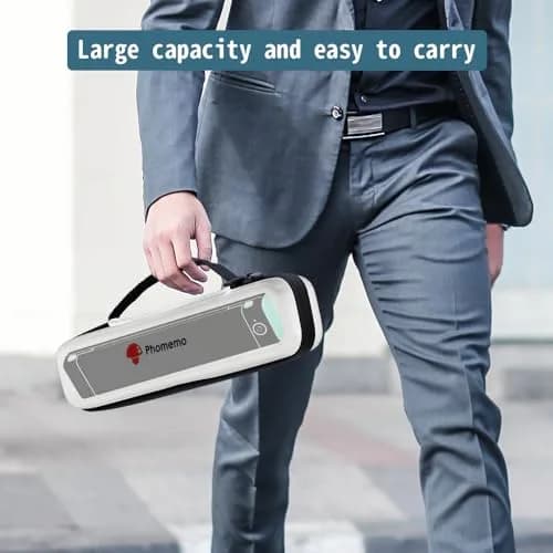 Phomemo M08F Printer White Bag | Portable Thermal Printer Case for Travel thumbnail 7