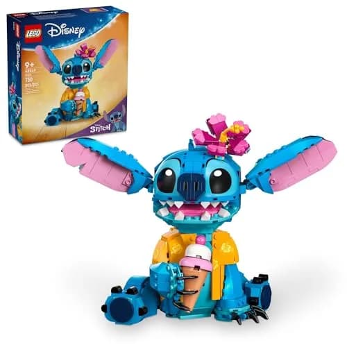LEGO Disney Stitch Toy Building Kit 730 Pieces | ASTM-Tested Educational Toy for Kids Ages 9+ thumbnail 1