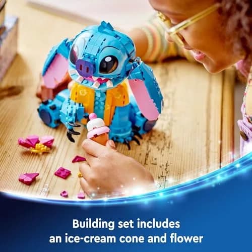 LEGO Disney Stitch Toy Building Kit 730 Pieces | ASTM-Tested Educational Toy for Kids Ages 9+ thumbnail 5