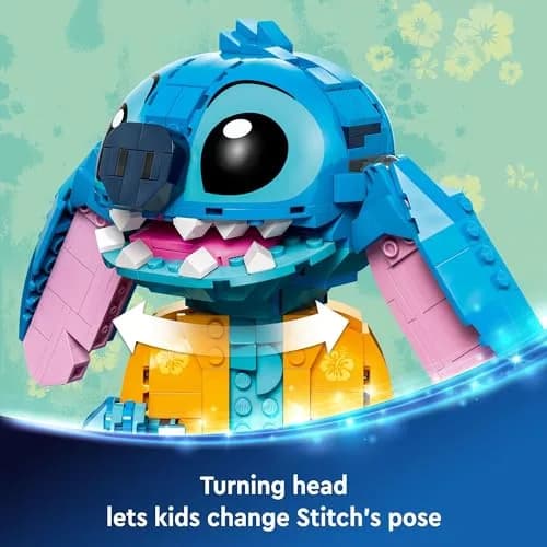 LEGO Disney Stitch Toy Building Kit 730 Pieces | ASTM-Tested Educational Toy for Kids Ages 9+ thumbnail 4
