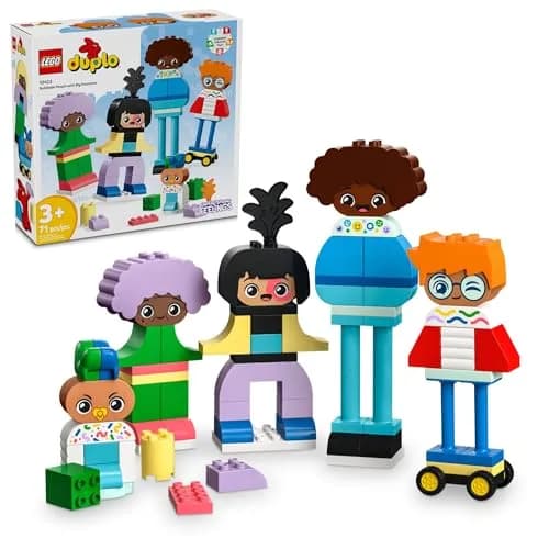 LEGO DUPLO Town Buildable People with Big Emotions Interactive Toy 71 Pieces | Educational STEM Learning Toy thumbnail 1