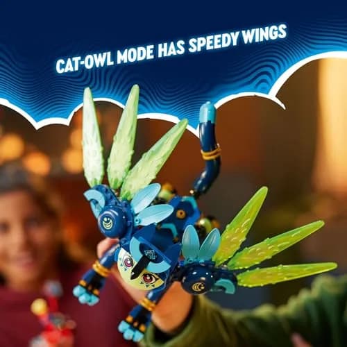 LEGO DREAMZzz Zoey and Zian The Cat-Owl Building Set 437 Pieces | STEM Learning Toy for Ages 9+ thumbnail 4