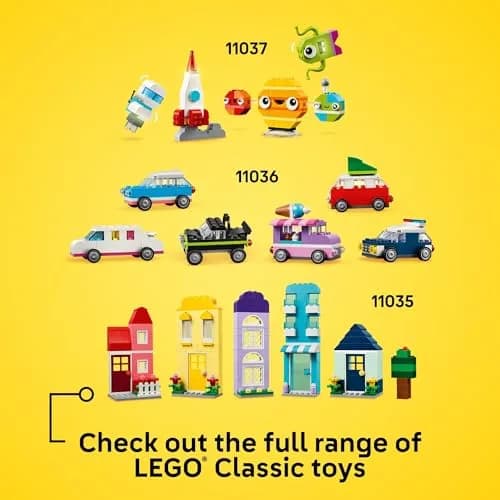 LEGO Classic Creative Pets Building Brick Animals Toy 450 Pieces | ASTM-Tested Educational Toy thumbnail 7
