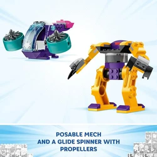 LEGO Marvel Team Spidey Web Spinner Headquarters Building Toy 193 Pieces | ASTM-Tested Educational Toy for Ages 4+ thumbnail 4